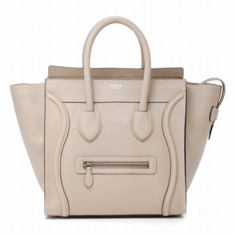 CELINE セリーヌ バッグ コピー トートバッグ 16521 3LUG 03UN グレージュ(金具：ゴールド）